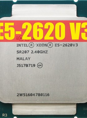 Xeon E5 2620 V3l  E5-2620 V3 procesador SR207 2,4 Ghz 6 Core