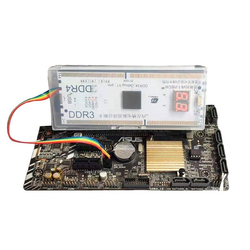台式机笔记本电脑主板诊断卡p 内存接口检测卡DEBUG\LPC\DDR3\DDR