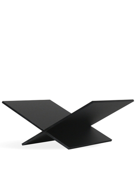 轻奢X形书架杂志架画r册陈设架样板房间售楼处软装饰品摆件