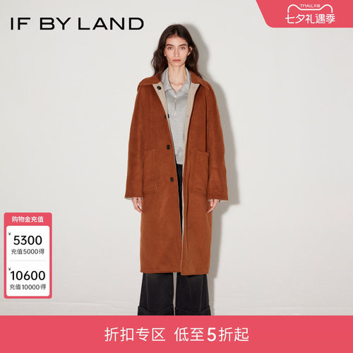 IFBYLAND两穿绗棉拼色羽绒大衣