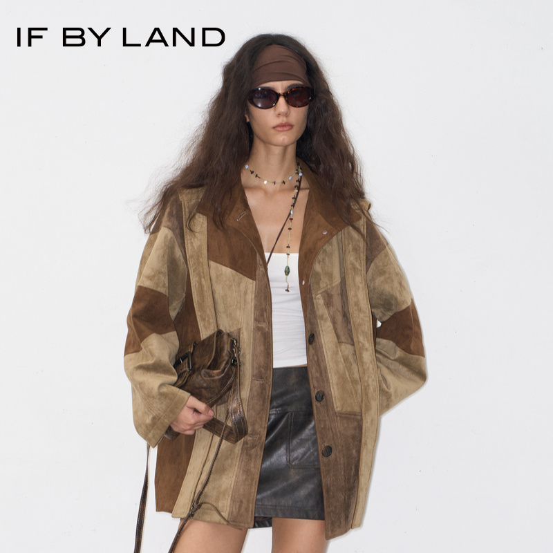 IFBYLAND拼接长外套