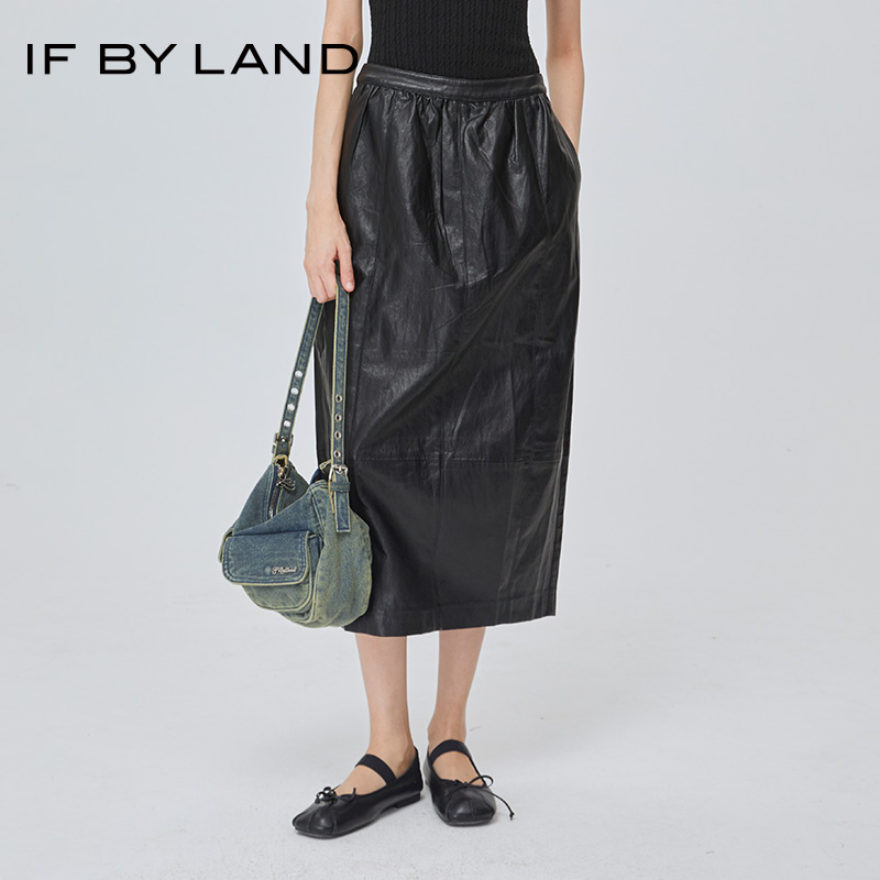 IFBYLAND后开叉花苞半裙