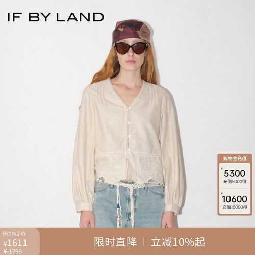 IFBYLAND亚麻刺绣系列衬衫