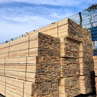 建筑木方工地木跳板支模s板木龙骨桥梁工程枕木垫木原木框架松木