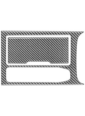 适用于林b肯z内饰改装件碳纤维档位中控水杯面板装饰贴