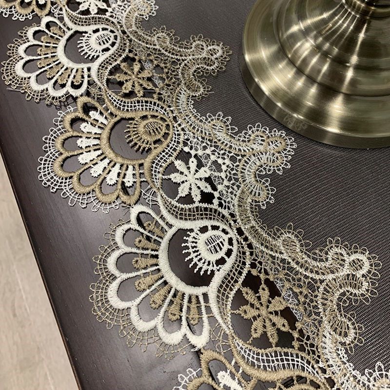 茶几电视柜桌布桌旗布艺蕾丝欧式套装美式梳妆P台美甲长条防尘盖,居家布艺,桌布,淘宝优惠券,粉丝福利购,淘宝优惠卷