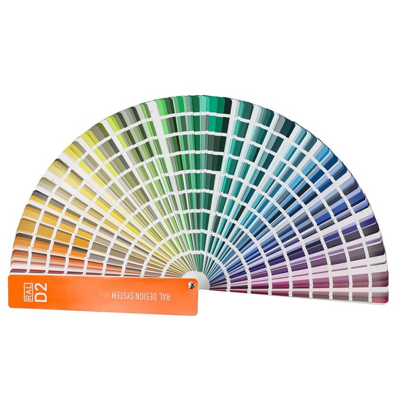 德国劳尔d2色卡标准色卡ral 劳尔色卡D2建筑涂R料色卡油漆设