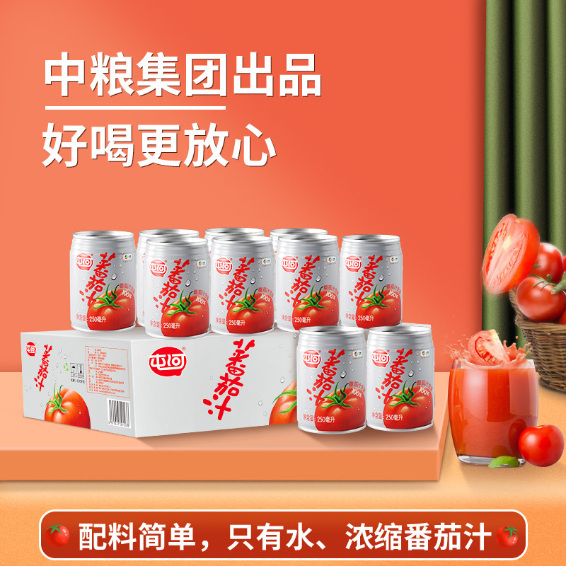 屯河番茄汁纯果蔬汁蔬菜汁