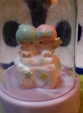 2014b年 kikiLaLa双子星 摆饰盒 收藏 送礼实拍图KC