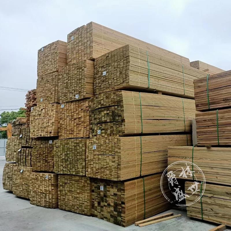 樟子松防腐木表面防腐松u木板围栏花箱碳化木户外实木防腐木条