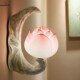 Lotus Chinese New StHudy Resin Lamp Fixtures Wall Bedroom