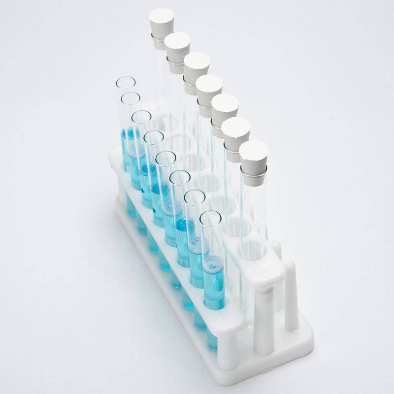 新品包邮 塑料试管架 含15支玻璃试管 H试管刷 试管夹 套装 圆底