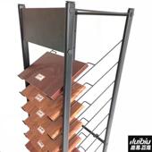 板碳钢橱柜门板精钢橱柜翻页门板展具陈列N展示展览样板架瓷砖架