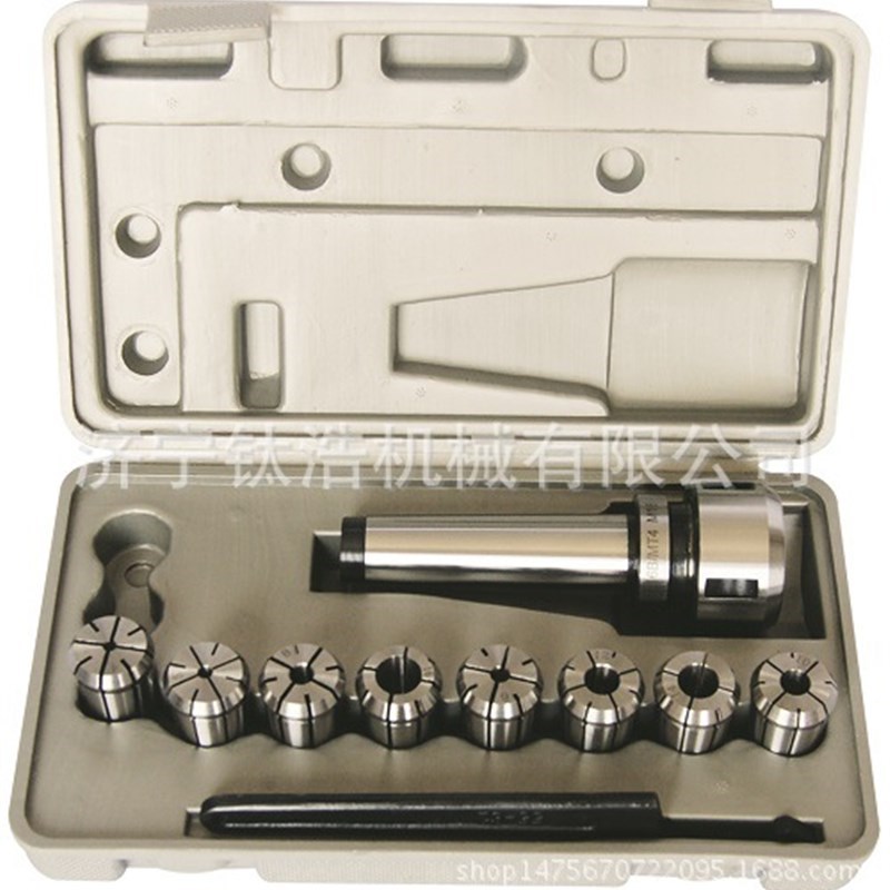 铣床夹头 NT40 NT30 R8 ER32 ER40套装刀柄炮塔机NT40-EXR20-8PC