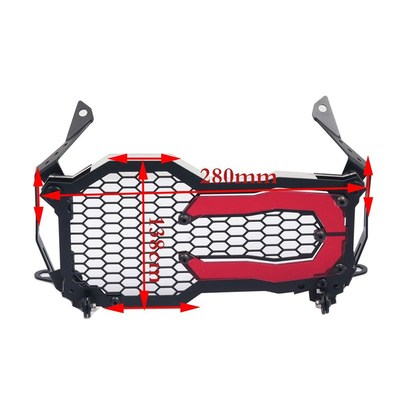 适用于BMW R1200GS R1250GS ADV大M灯罩大灯保护改装格栅变色灯罩