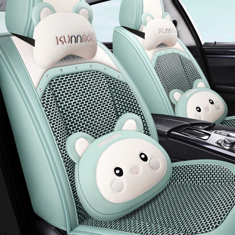 2021款b哈弗h6国潮版哈佛h6冠军m6plus坐垫夏季冰丝全包卡通座套