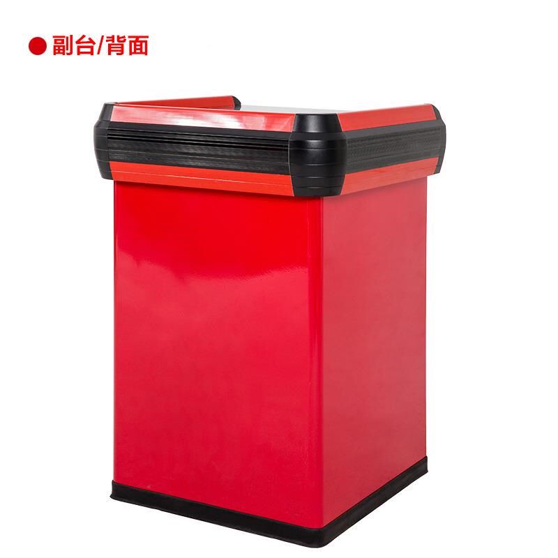 面超市货架银台商不锈钢台收t款SYT-001收台转角场便利店收银柜台