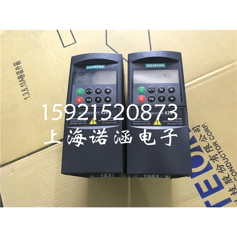 变频6器SE6420-2UD21-1AA1 1.1KW 380V送面板有质保9成新