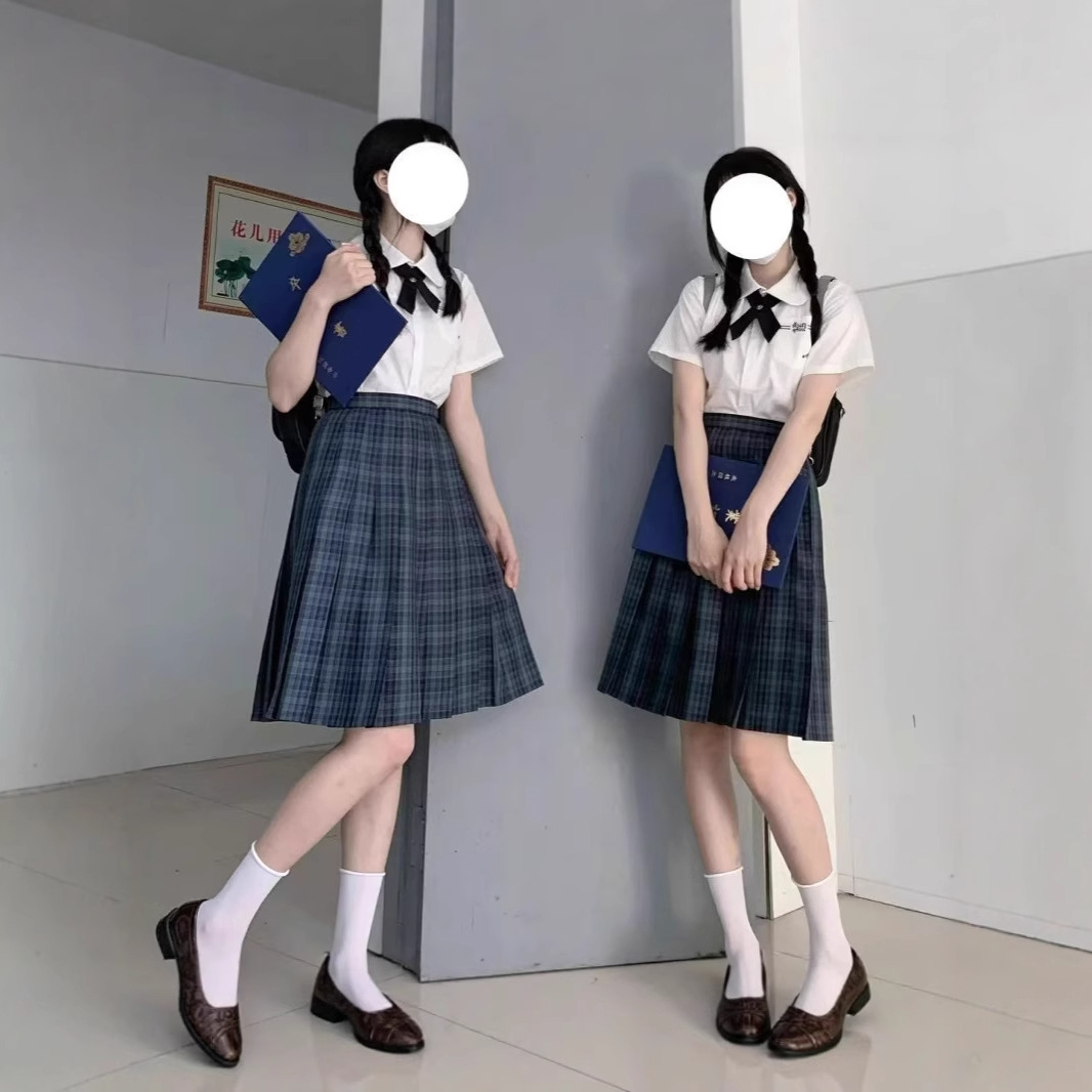 薇薇菲正版jk格裙学生日系校园长裙女正统短裙日系jk制服