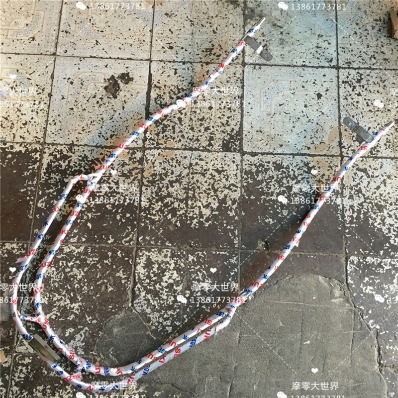 适用轻骑铃木超人QS150T AN150T UEK125保险杠 前后不锈钢护杠