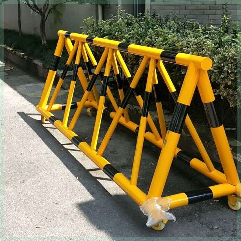 移动拒马路障防撞栏隔离栏学校幼儿园门口停车路障X护栏安全防护