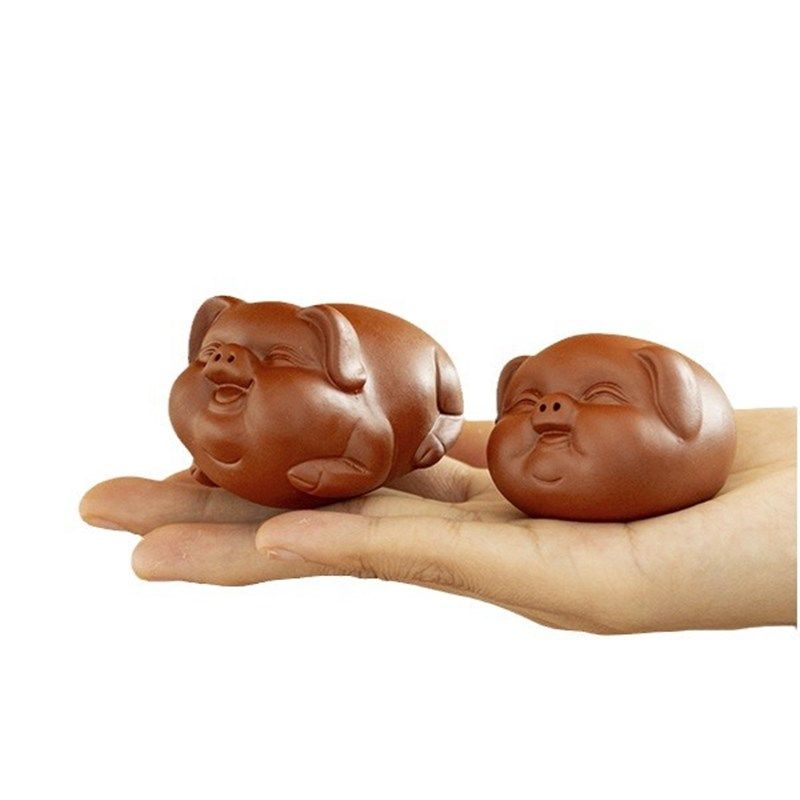 紫砂创意茶宠摆件茶艺小猪精品可养F迷你招财茶盘茶宠家居茶桌桌,餐饮具,茶宠摆件,淘宝优惠券,粉丝福利购,淘宝优惠卷