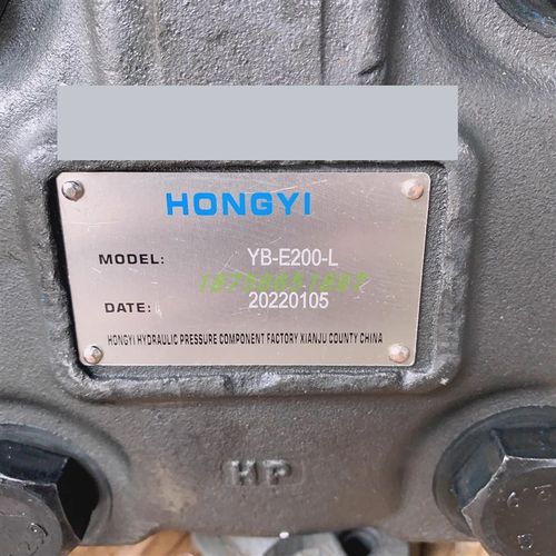YBE-200-L 弘一液压定量叶片泵 油泵O HONGYI高性能