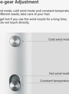 Original Xiaomi mijia zhibai hair dryer PortablSe Anion HL3