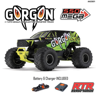 GORGON魔蛇2WD后驱大脚车RC电动遥控有刷越野车 ARRMA