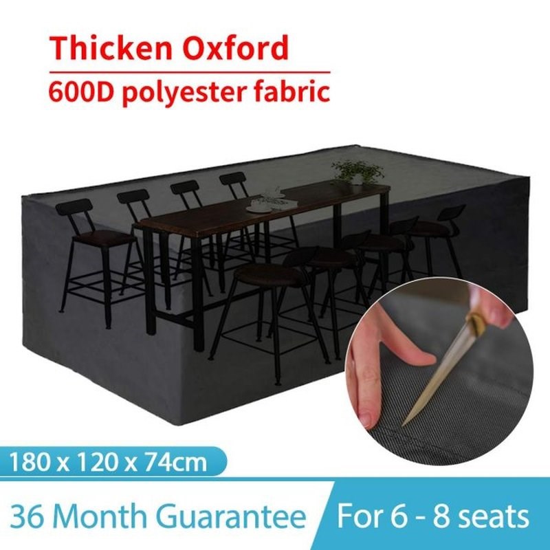 2 Size Waterproof Outdoor PatAio Garden Furniture Covers Rai