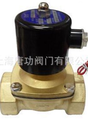 厂家直销水用电磁阀2W5r00-50 黄铜丝扣电磁阀 内螺纹内牙铜电磁