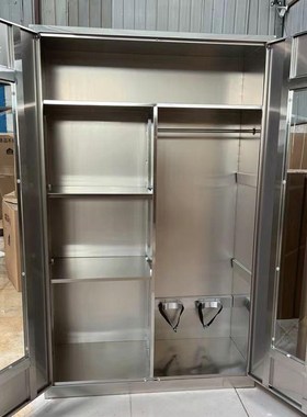 304不锈钢防汛物资柜应急物资柜安全用品防护柜PEUE柜劳保用品柜