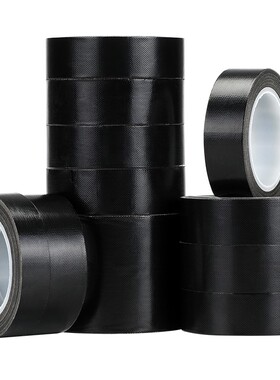 明慎黑色铁氟龙高j温布绝缘耐热300度真空封口机特氟龙耐高温胶带