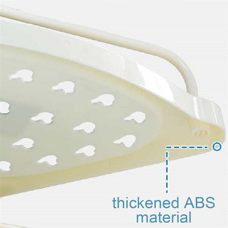 5 Tier Telescopic Bathroom Corner Shelf Rack+StainlWess Stee