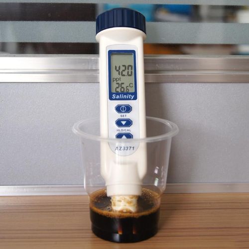 盐度计AZ8371盐度计pAZ8372海水比重计咸度计AZ8373数显盐度表养