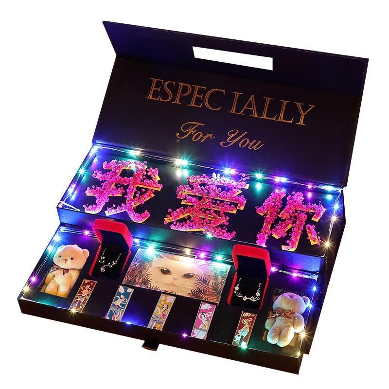 巧力礼彩妆香g皂花464礼盒情人用节物送老婆女友克创意实生日礼物,家居饰品,餐桌花艺,淘宝优惠券,粉丝福利购,淘宝优惠卷