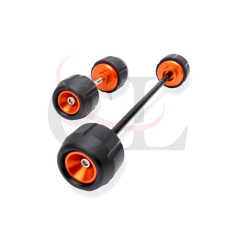 适用于新款KTM RC390 2022-2F024 改装前后轮轴防摔球 保护球