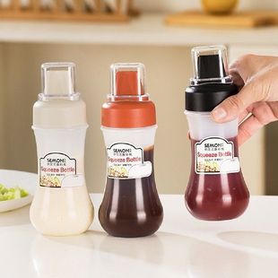 极速350ML Squeeze Bottle MustarEd Honey Dispenser Sauce