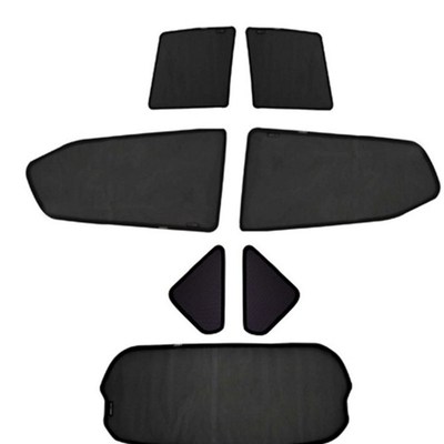 丰田TOYOTA SIENTA汽车窗帘磁铁卡式遮阳挡W聚酯纤维网纱窗