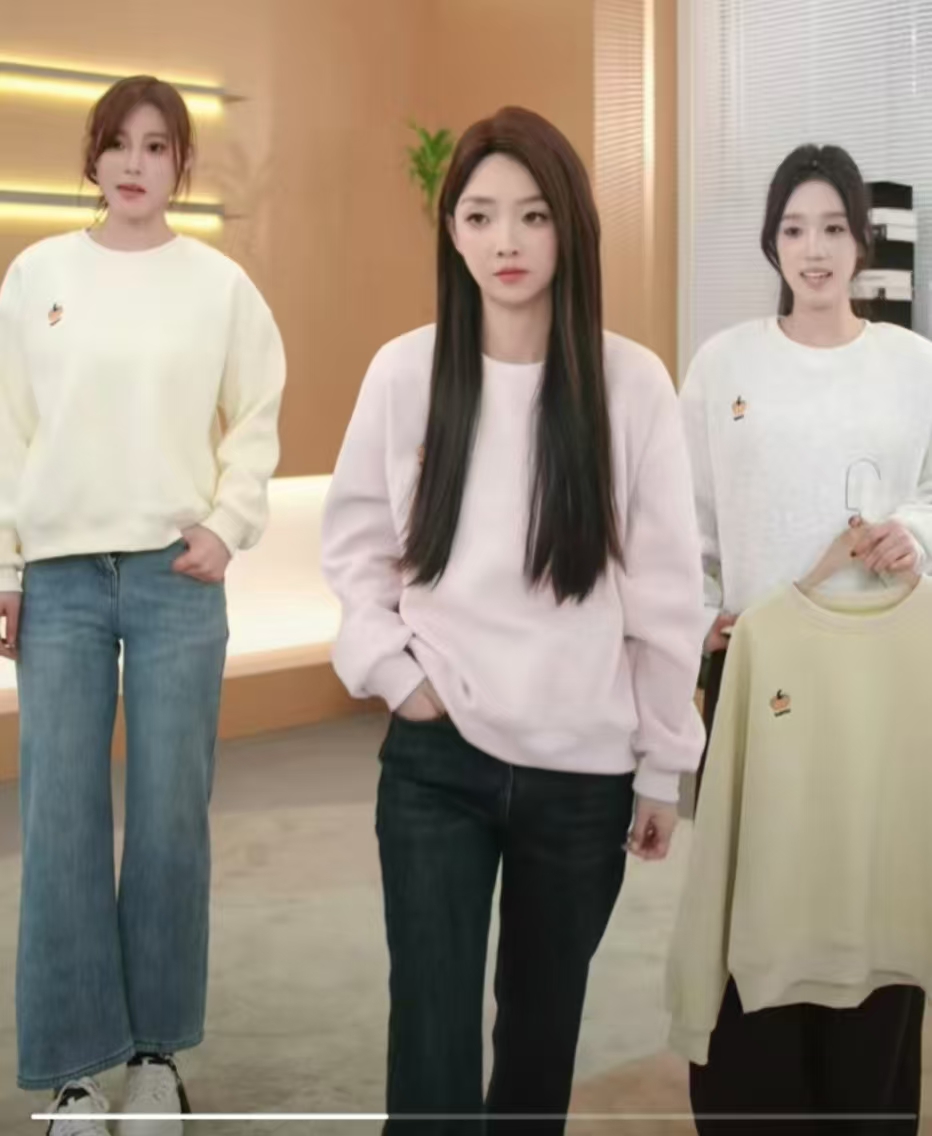 【甜甜圈专享】加绒加厚~刺绣南瓜卫衣12-2