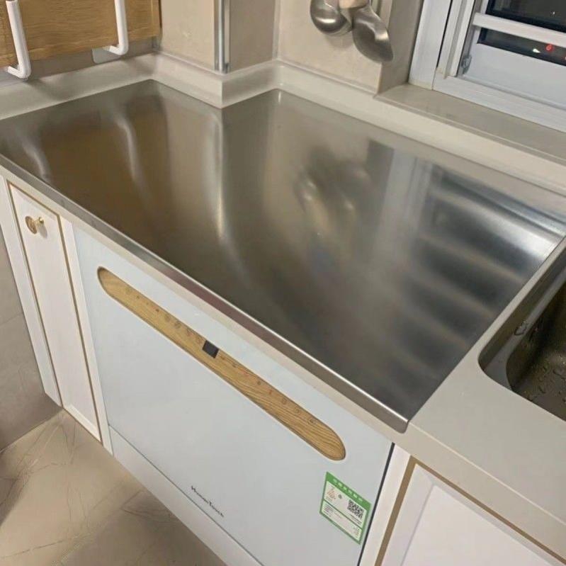 304不锈钢家用和面板 厨房擀面板切菜板防霉抗菌砧板案板不沾面板