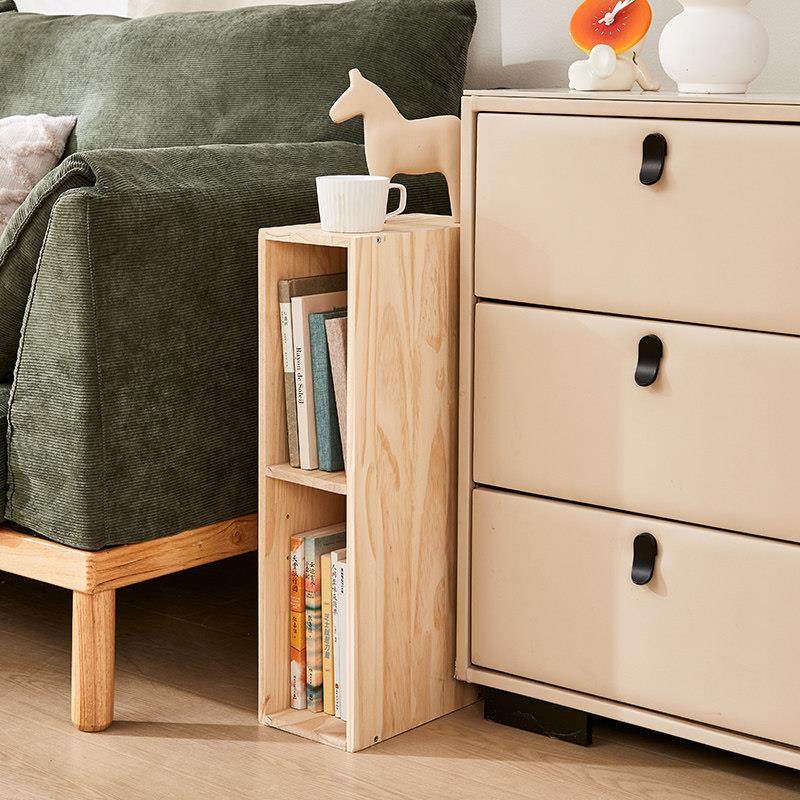 实木极窄夹缝柜书架窄柜15cm落地置物架客厅卧室可移动家用储物柜,住宅家具,书架,淘宝优惠券,粉丝福利购,淘宝优惠卷