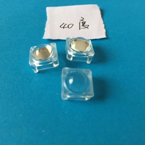 40透镜带脚通用2835 3030 3535 5730 5050灯珠PMMA高透光工厂现货