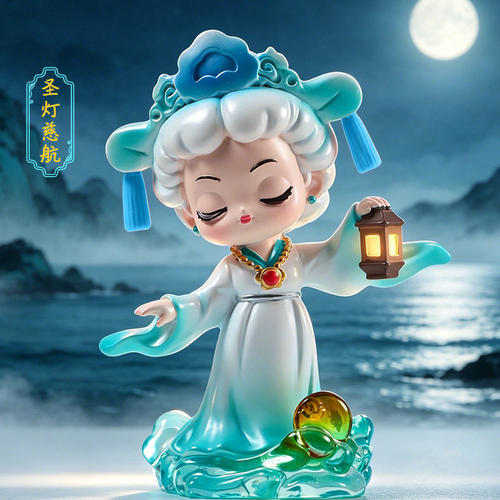 湄洲岛文创妈祖盲盒摆件伴手礼物