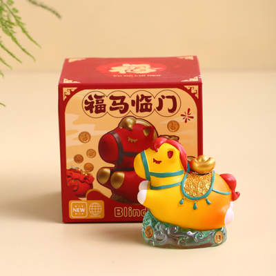 洛阳文创纪念品马摆件马年吉祥物