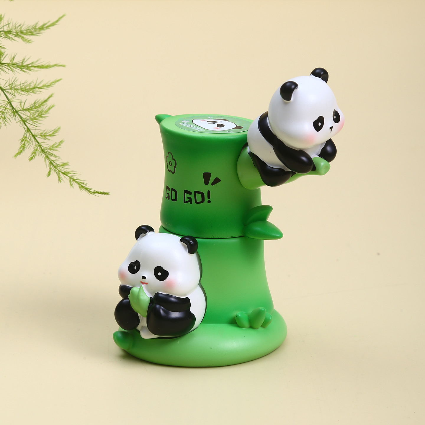大熊猫盲盒摆件手办公仔生日礼物