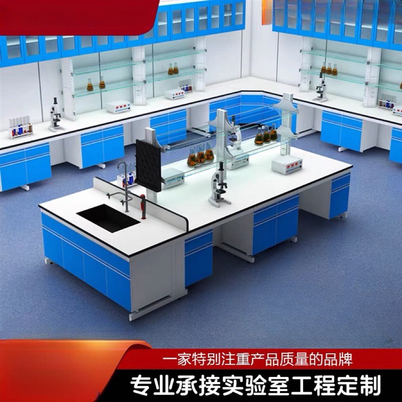 实验台实验室工作台试验台全钢木边台中央台化验室实验桌操作台