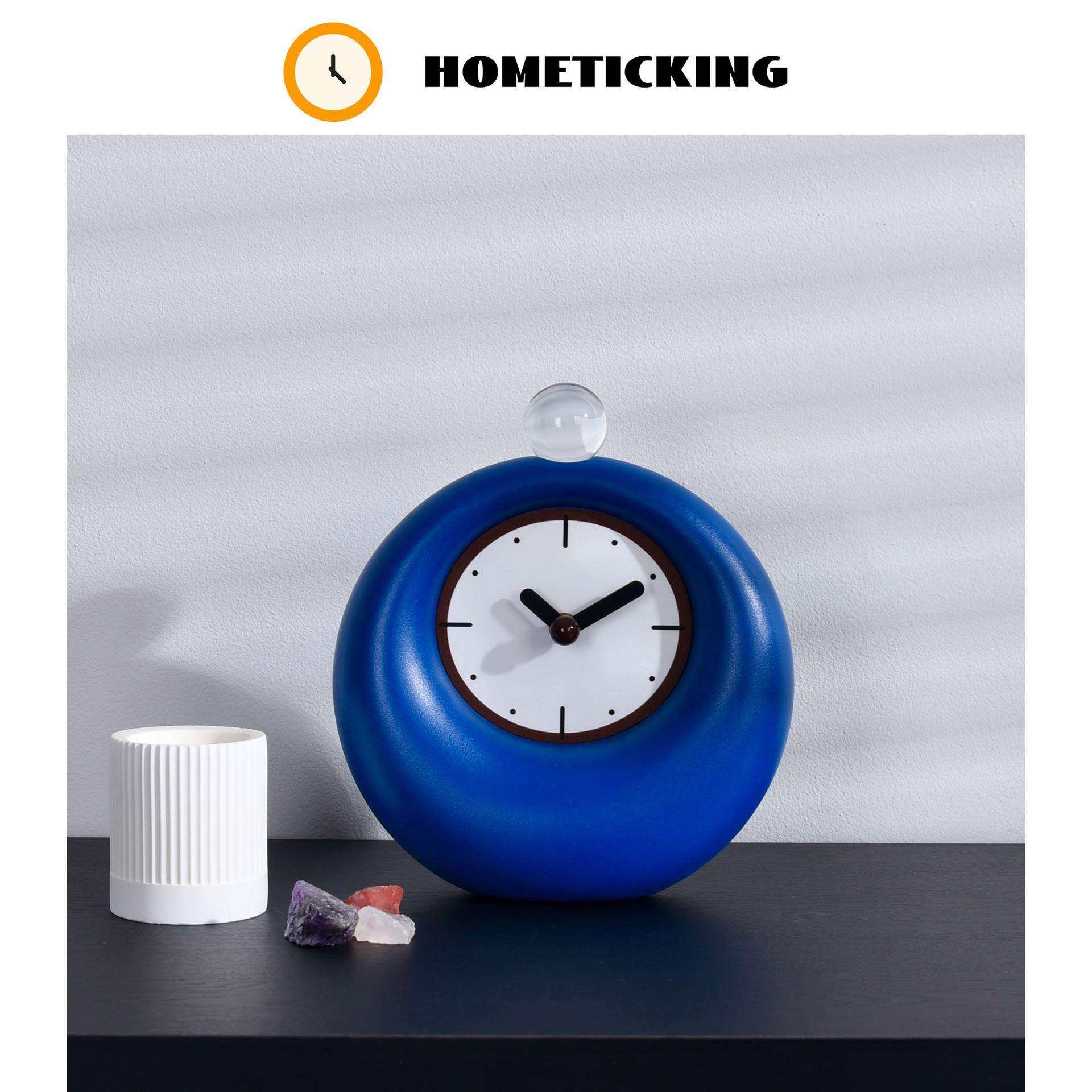 网红台钟桌面创意小时钟摆件表摆放台式客厅高级感高颜值2025新款,农机/农具/农膜,其它农用工具,淘宝优惠券,粉丝福利购,淘宝优惠卷