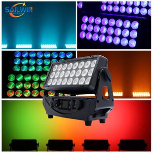 24X20W RGBALC/RGBW 6IN1 4in1 LED洗墙灯 户外LED防水投光灯壁灯