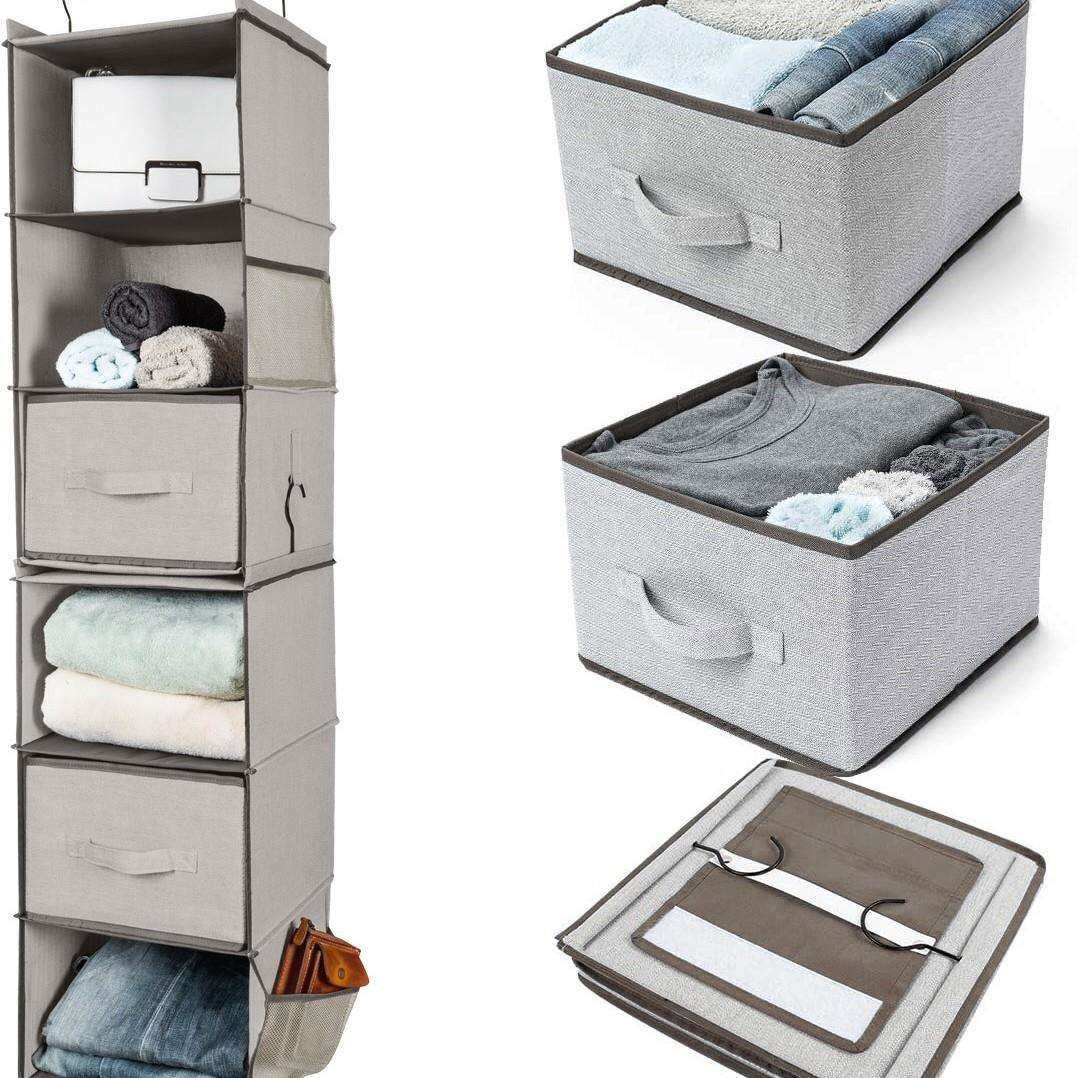 亚马逊衣柜收纳挂袋棉麻布储物柜整理收纳袋悬挂式抽屉收纳袋挂袋,鲜花速递/花卉仿真/绿植园艺,割草机/草坪机,淘宝优惠券,粉丝福利购,淘宝优惠卷